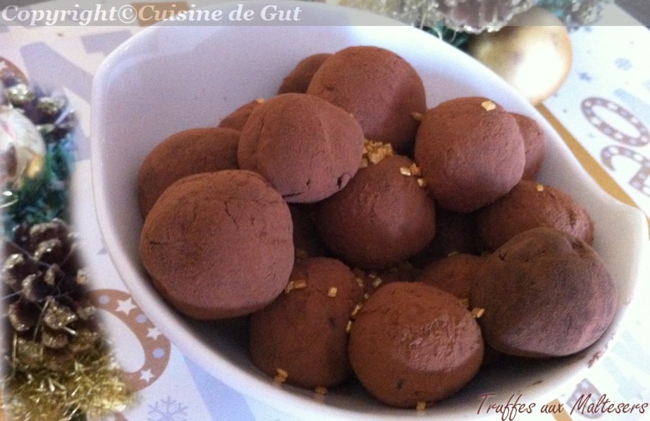 Truffes aux Maltesers