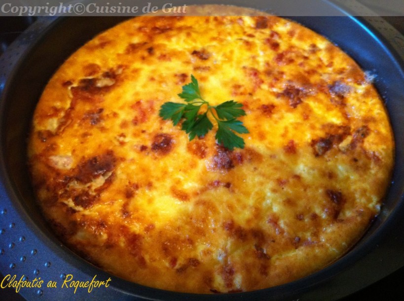 Clafoutis au roquefort