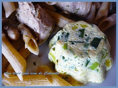 Gratin de poireaux au curry Colinette