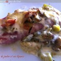 Roulade de jambon et ses légumes&nbsp;part