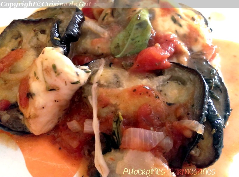 Aubergines parmesanes