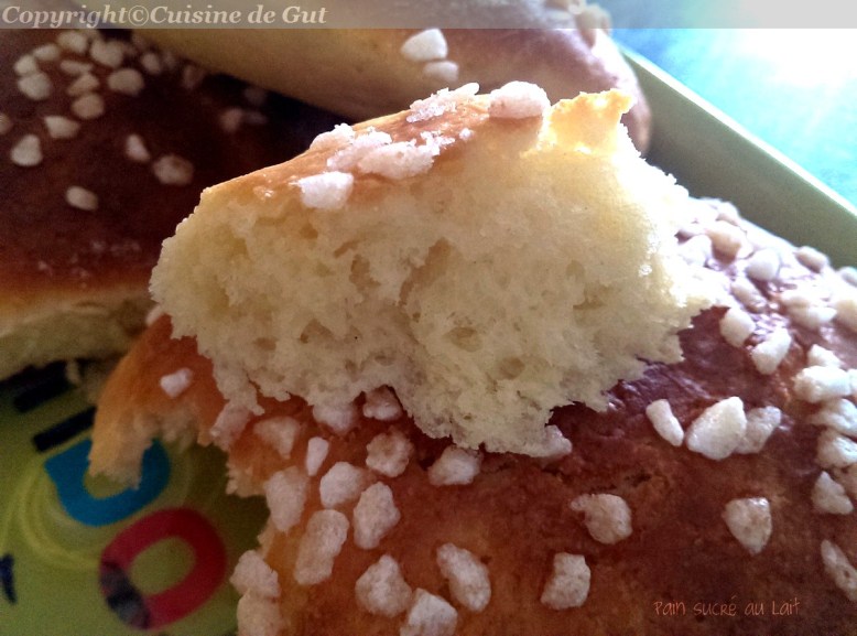 Pain sucré au lait4