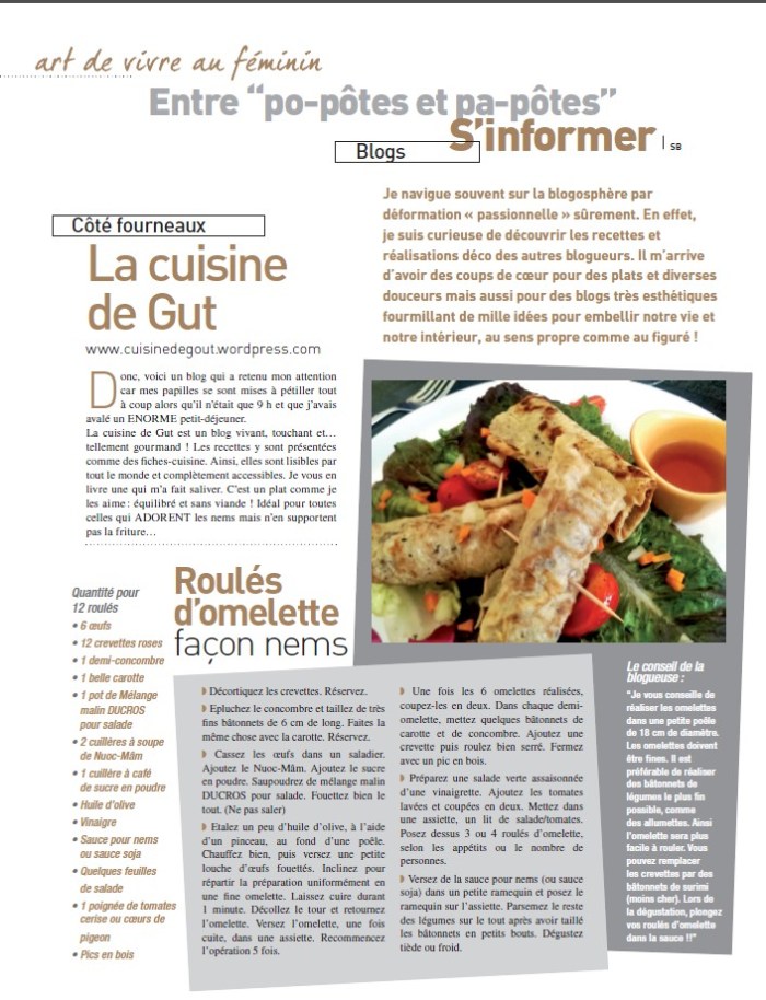 Art de vivre au féminin