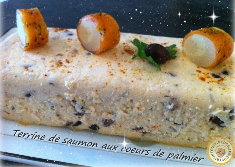 Terrine de saumon aux coeurs de palmier Etoilé