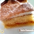 Tarte flamande part&nbsp;carré