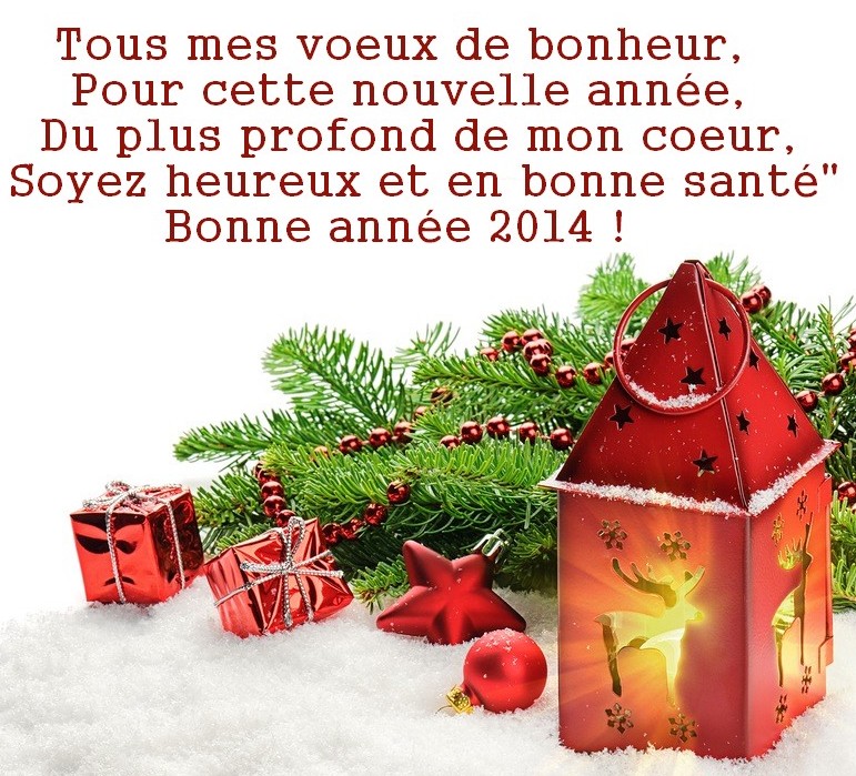 Bonne année 2014 Heureux