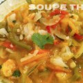 Soupe thai assiette