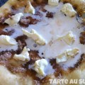 Tarte au sucre prête à être mise au&nbsp;four