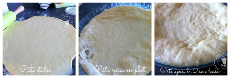 Tarte en sucre Etapes pâte