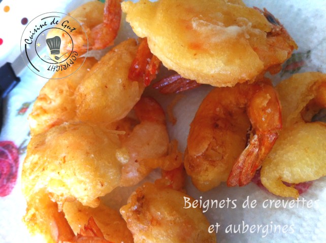 beignets de crevettes