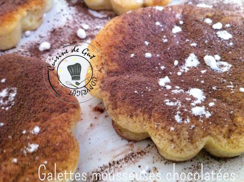 galettes mousseuses chocolatées plat1