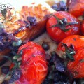Tomates saumon balsamiques&nbsp;assiette