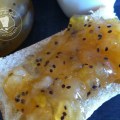 Confiture poires kiwis&nbsp;pain
