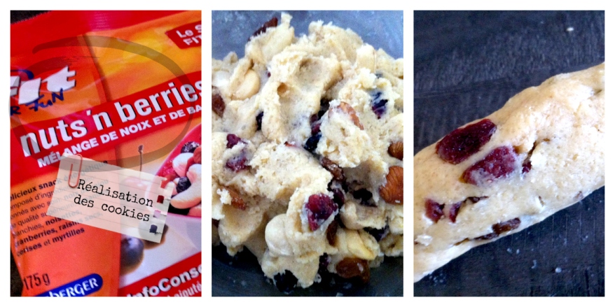 Cookies Nuts'in berries collage