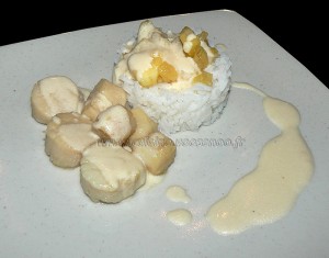 Noix de st acques au cide Nathly