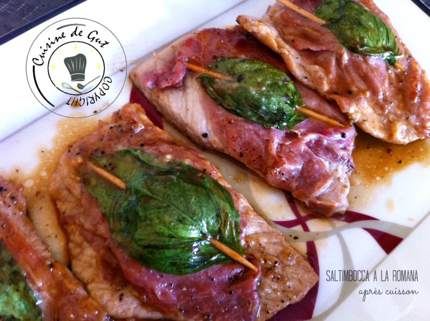 Saltimbocca cuits