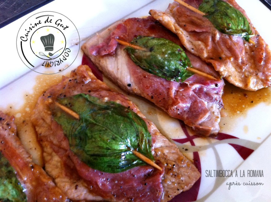 Saltimbocca cuits