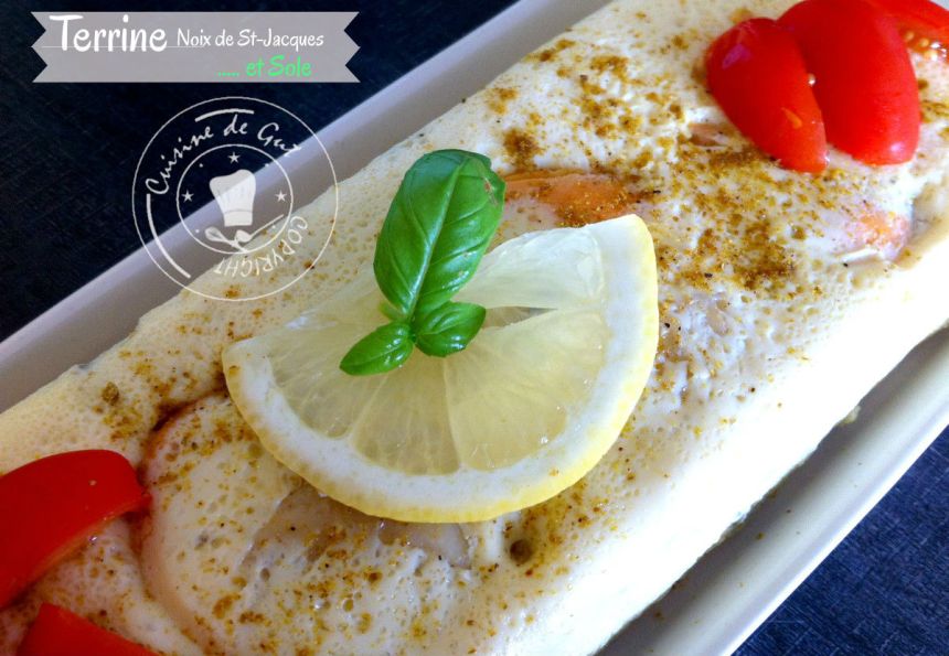 Terrine Noix de St-jacques et sole 1