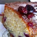 Cake Chocolat blanc et&nbsp;cerise1