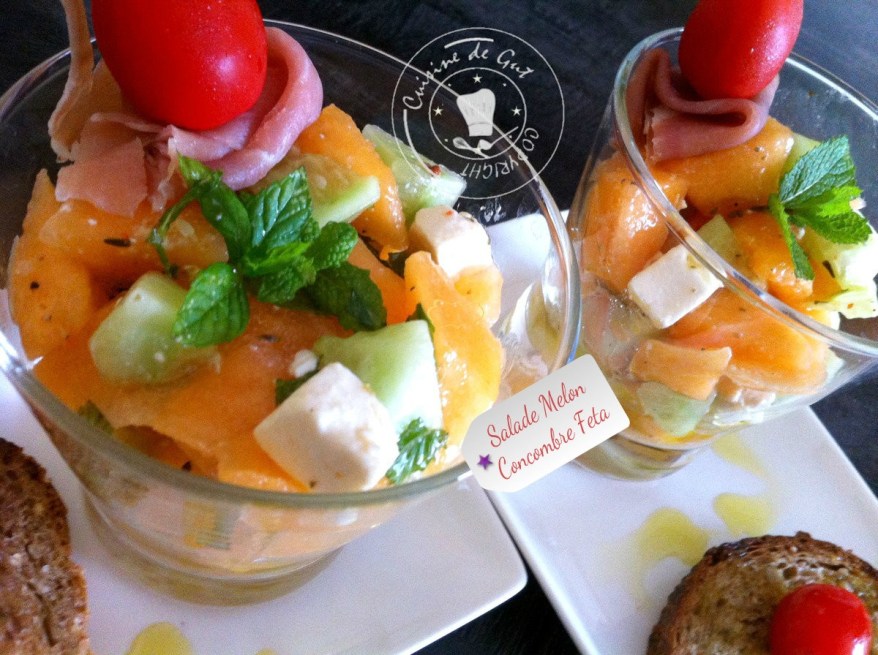 Salade melon concombre feta1