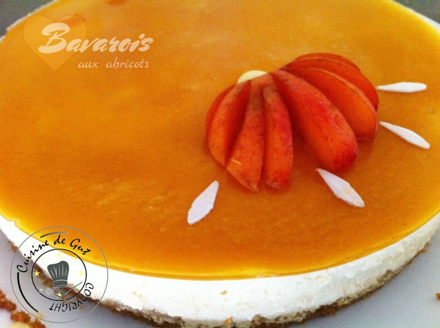 Bavarois àl'abricot 1