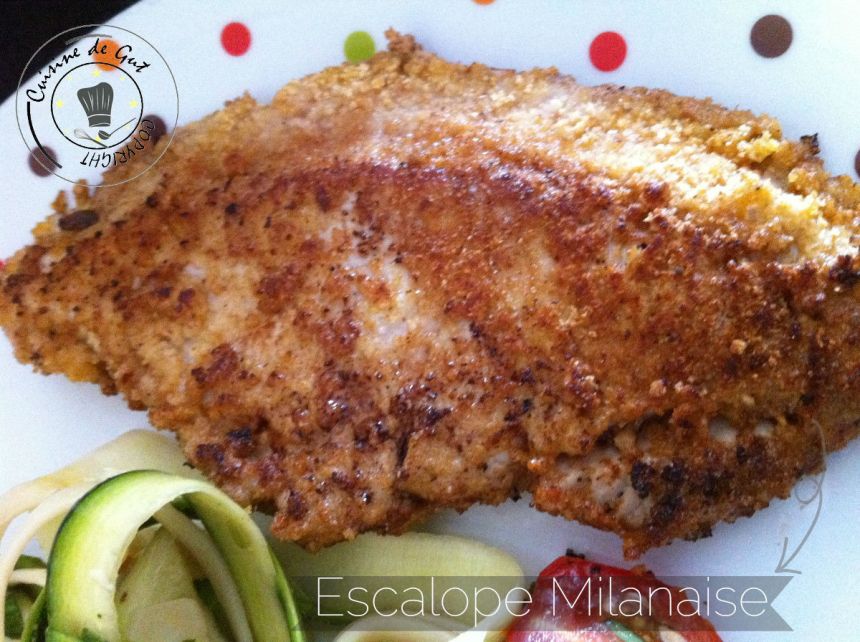 Escalope milanaise viande