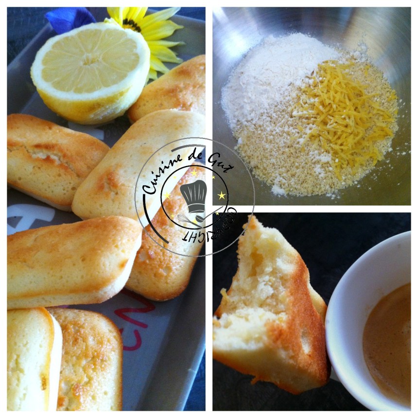 Financiers au citron Collage