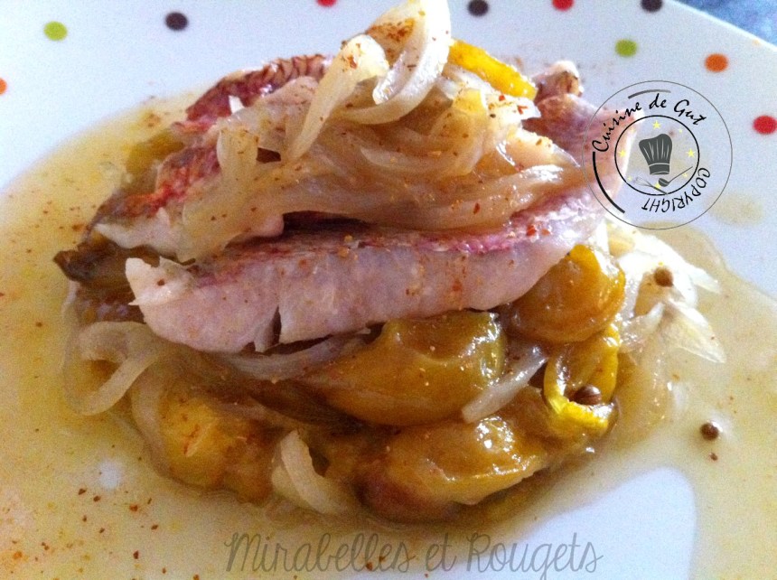 Mirabelles et rougets 2