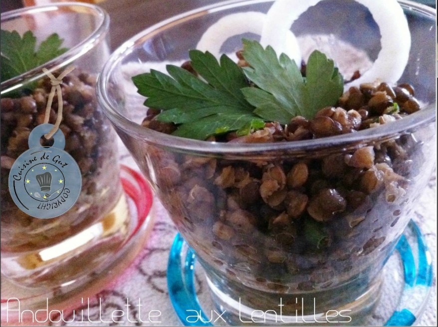Andouillettes aux lentilles1