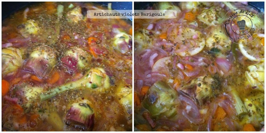 Artichauts violets à la barigoule