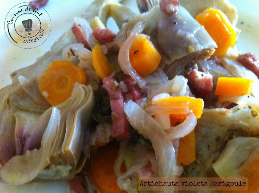 Artichauts violets à la barigoule1