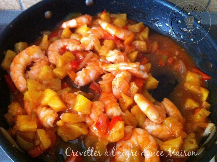 Crevettes à l'aigre douce