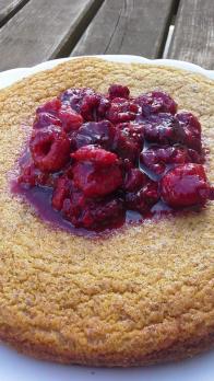 Cuajada aux framboises et cannelle Isa Tulip