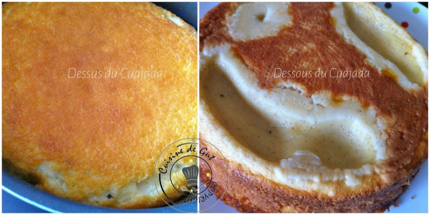 Cuajada aux fruits sec dessous dessus