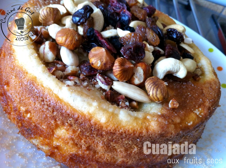 Cuajada aux fruits secs