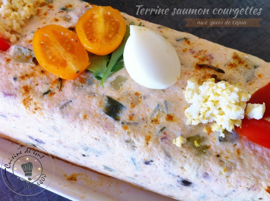 Terrine saumon courgette cajun1
