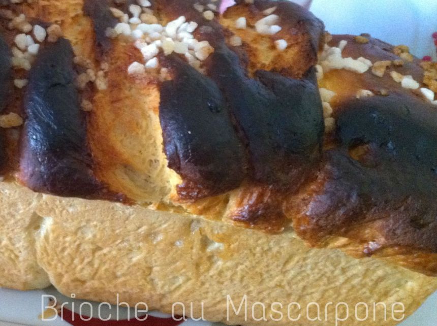 Brioche au mascarpone