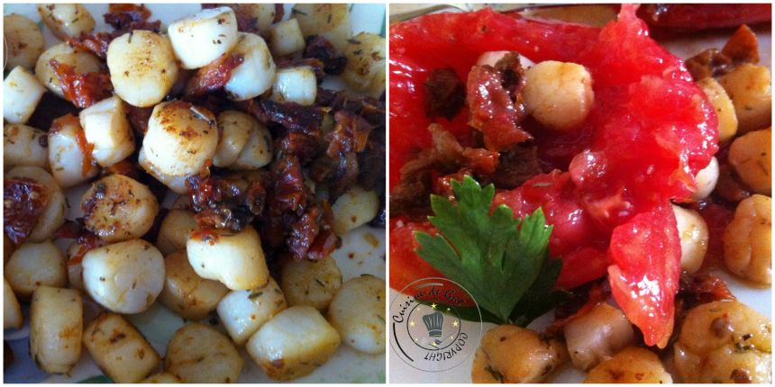 Tomates aux noix de pétoncles 2