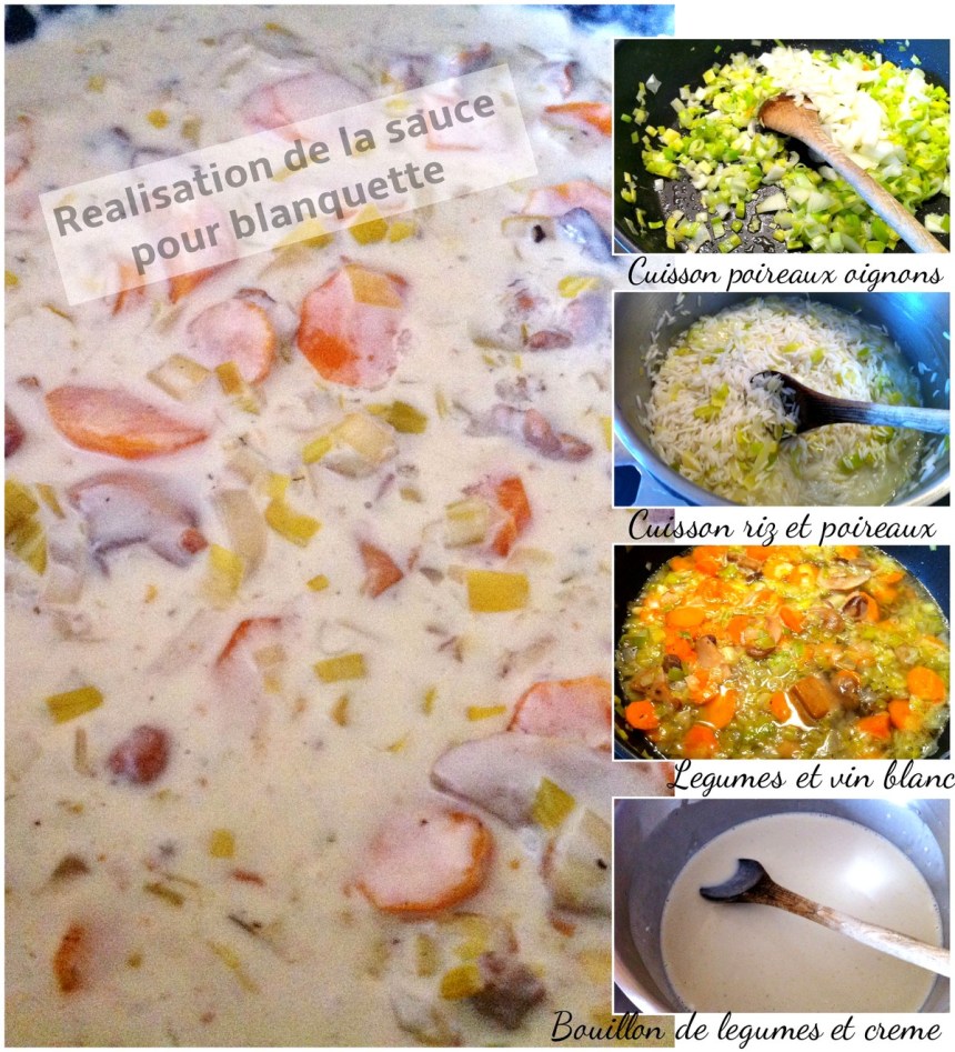 Blanquette de poissons Sauce