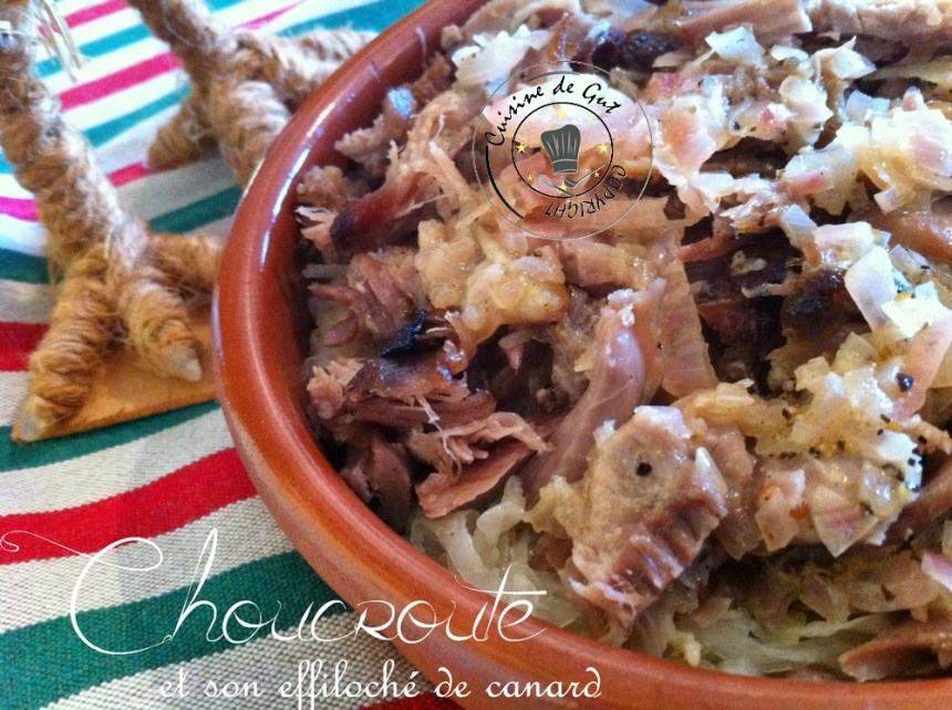 Choucroute et son éffiloché de canard1