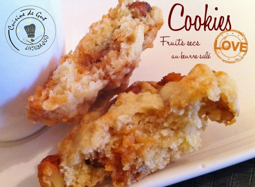 Cookies Fruits secs beurre salé 1