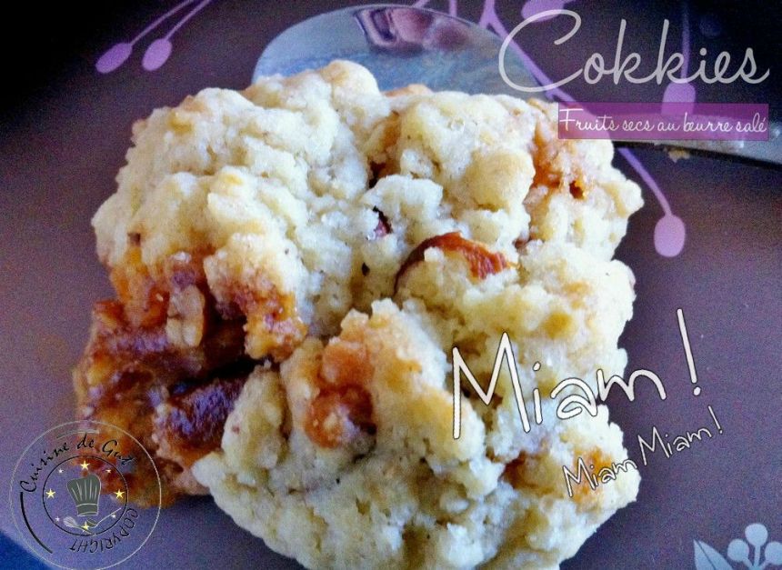 Cookies Fruits secs beurre salé 2