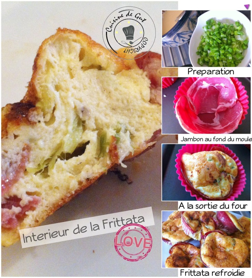 Frittata jambon parmesan et cébette2