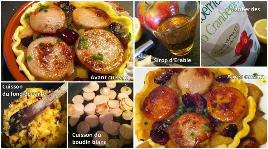 Tartelettes de boudin aux saveurs du Québec