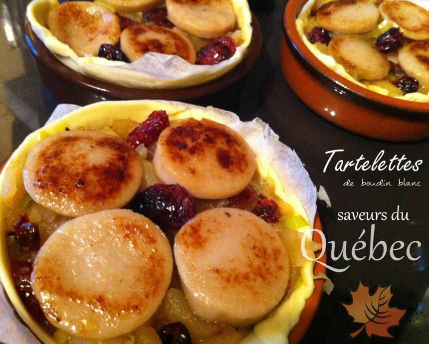 Tartelettes de boudin aux saveurs du Québec1
