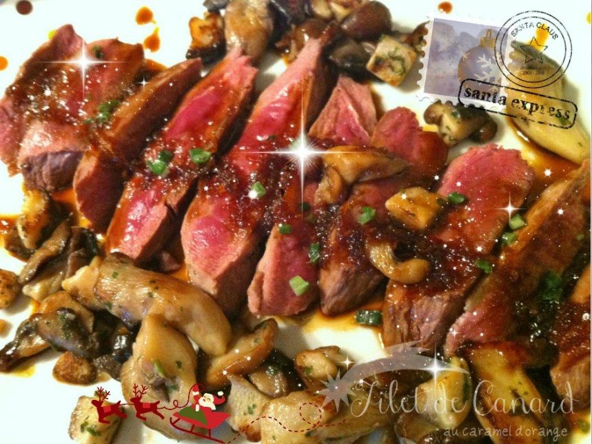 Filet de Canard caramel d'orange 1