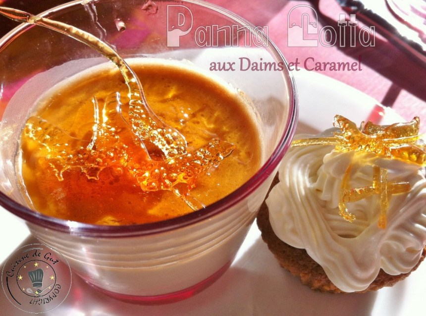 Panna cotta daims et caramel 1