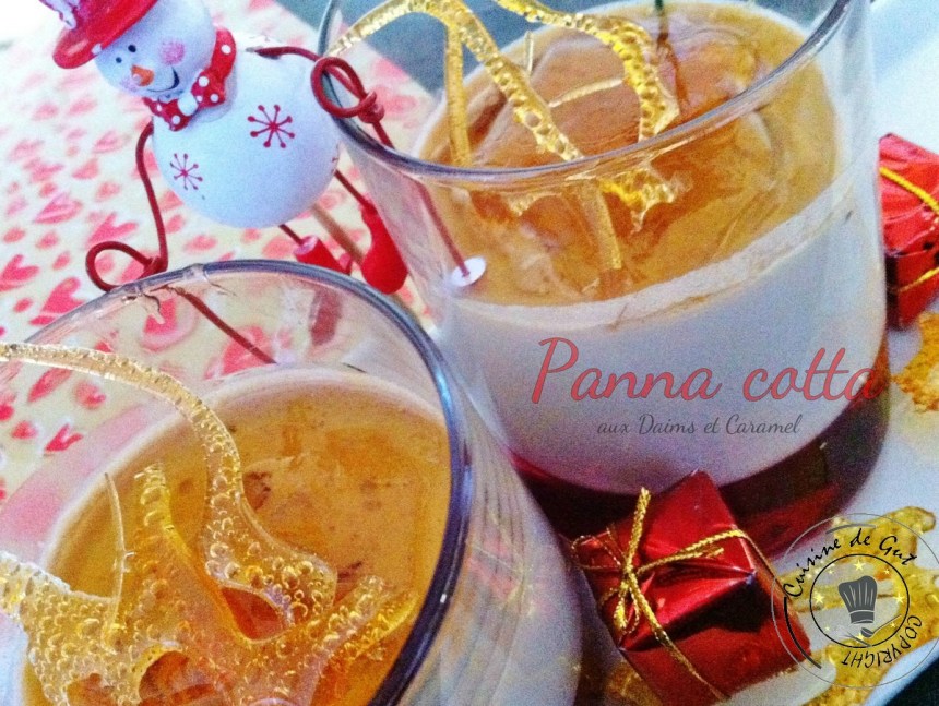 Panna cotta daims et caramel 2