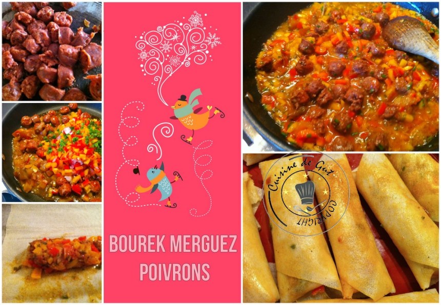 Bourek merguez poivrons 2