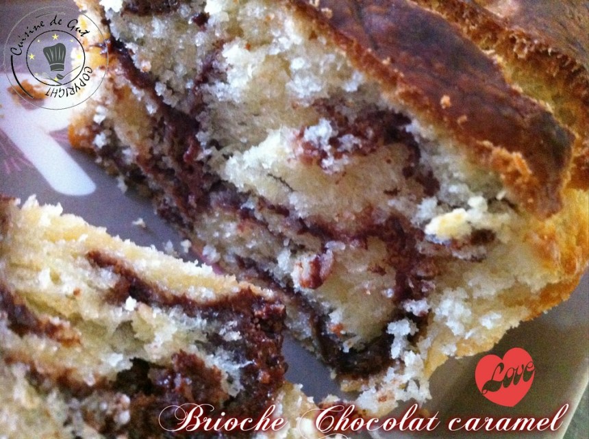 Brioche chocolat caramel 1